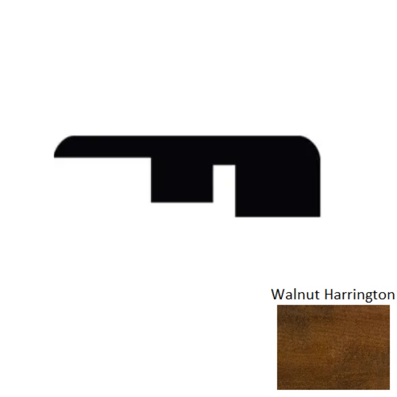Frontier Walnut Harrington 94" Hand-Scraped End Molding