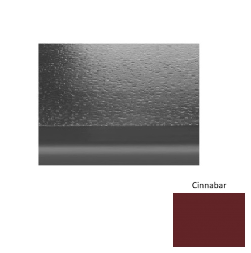 Roppe Solid 99 Cinnabar Hammered Rubber Stair Tread