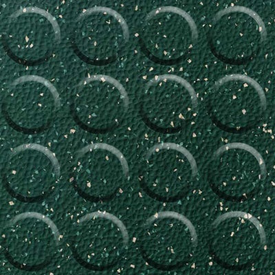 Raised Round Textured Rubber Tile 24" x 24"