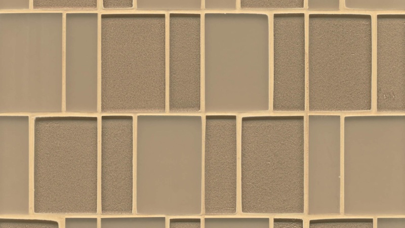 Manhattan Heiress Glass Mosaic - Brick - Glossy & Matte