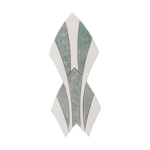 Eternal By Jeffrey Court Carousel Marble Mosaic - Irregular - Honed