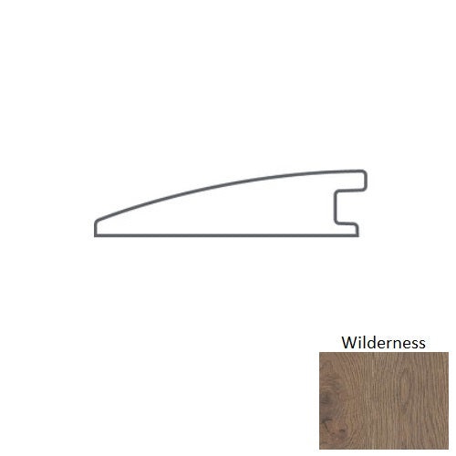Wilderness Hardwood Moulding / Trim - 2" x 78" Flush Reducer - Hand Scraped