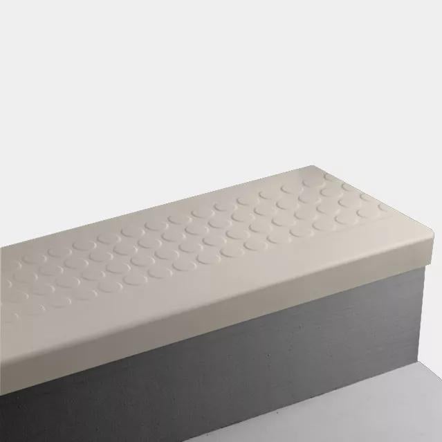 Johnsonite Canvas Raised Round Rubber Moulding Trim