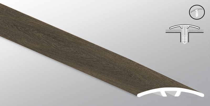 Acclima Louis Hill Luxury Vinyl Moulding / Trim - 1.59" X 94" Multi Purpose Trim - Low Gloss