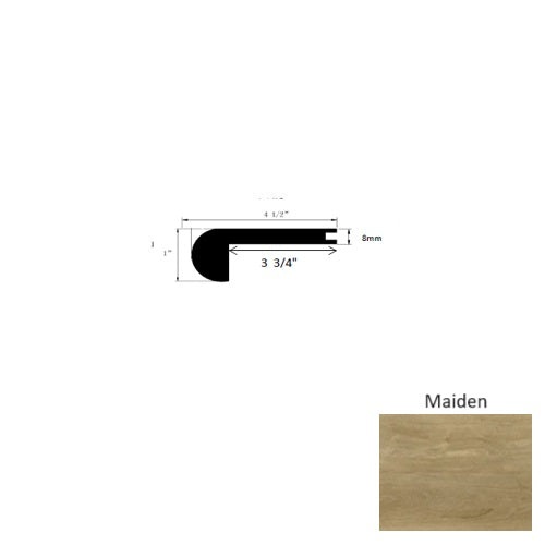 94" Flush Stair Nose - Ceramic Bead