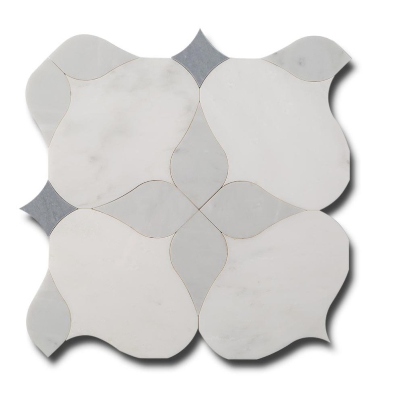 North Star Waterjet Marble Mosaic - North Star - Polished