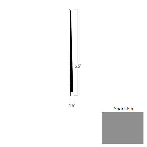 Johnsonite Shark Fin Rubber Tightlock Carpet Rubber Base