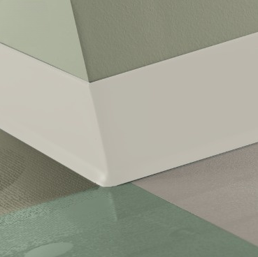 Johnsonite Mist Rubber Traditional Duracove Wall Base