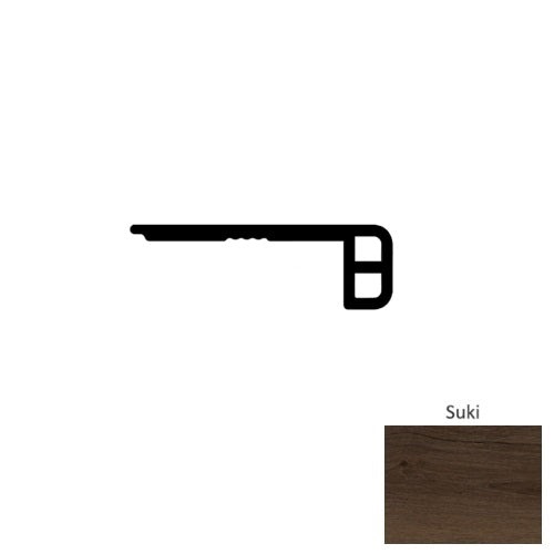 Inception 200Xxl Suki Luxury Vinyl Moulding / Trim - 94" Flush Stair Nose - Matte