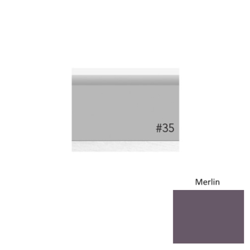 Pinnacle Plus #35 Sleek Merlin Rubber Coil Wall Base - 4 9/16" X 60 Ft