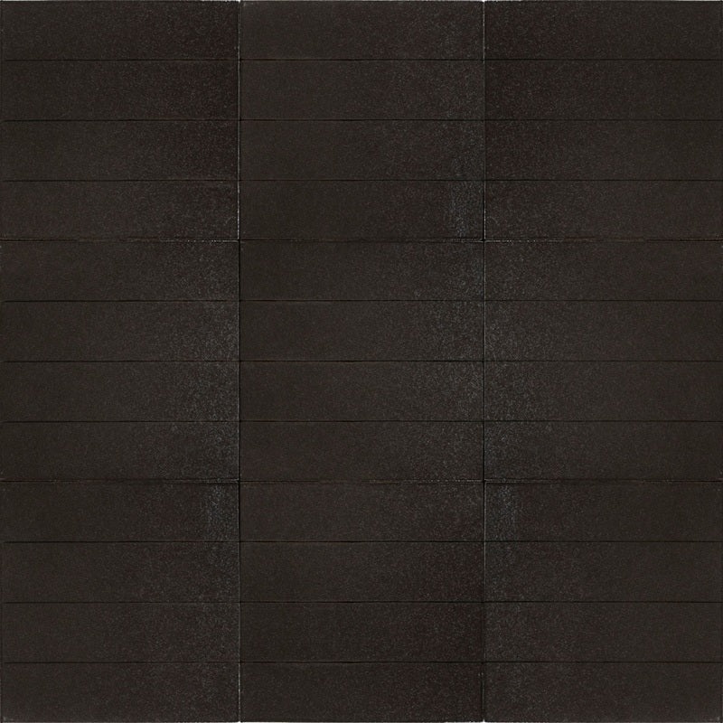 Terramater Carbone Porcelain Tile - Glossy - 3.5" X 15"