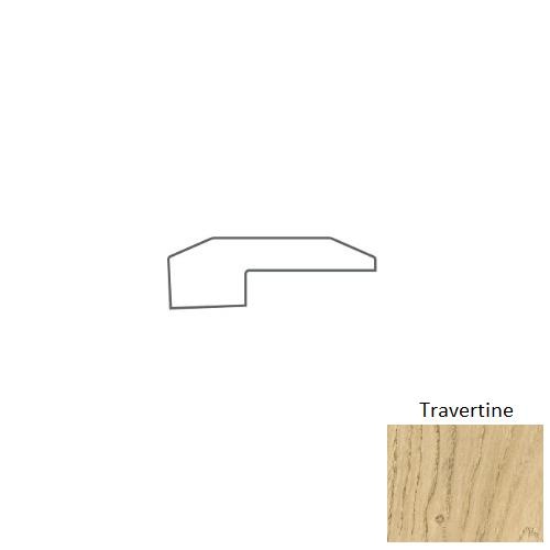 Travertine Hardwood Threshold Trim