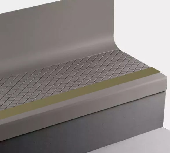 Johnsonite Toast Diamond Rubber Moulding / Trim