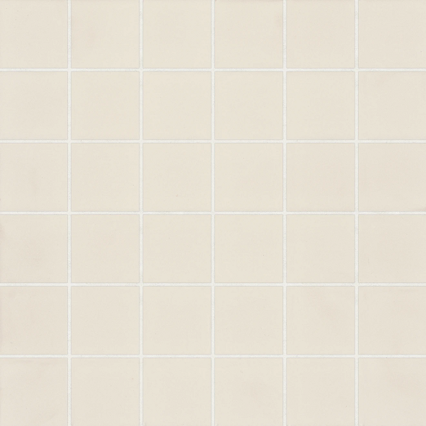 Marin Sand Dollar Porcelain Mosaic - 2" X 2" - Matte