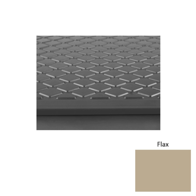 Solid 31 Flax Diamond Rubber (Rd) Stair Tread - Textured