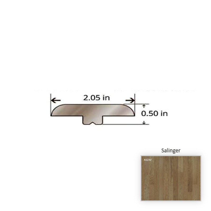 Novella Red Oak Salinger Hardwood Moulding / Trim - 84.25" T Molding - Nu Oil