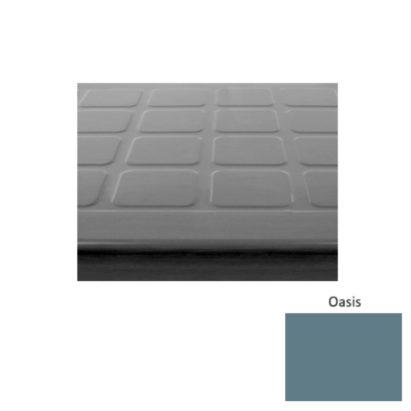 Solid 94 Oasis Raised Square Rubber (Sq) Stair Tread - Textured