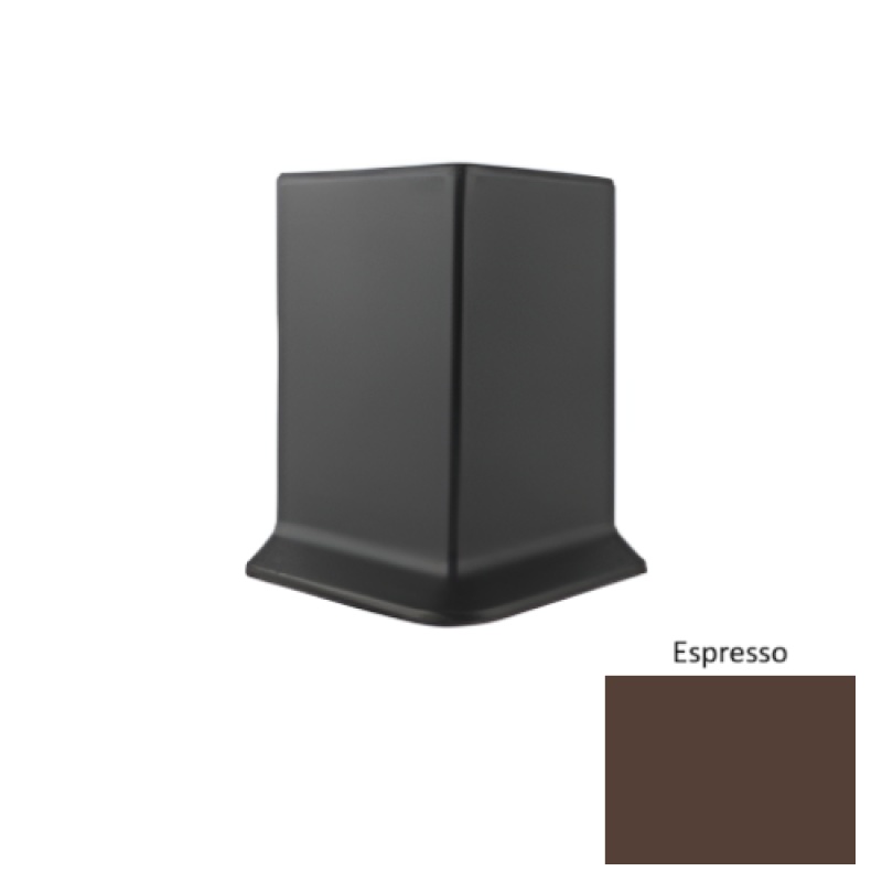 700 Series Espresso No Toe Outside Corner