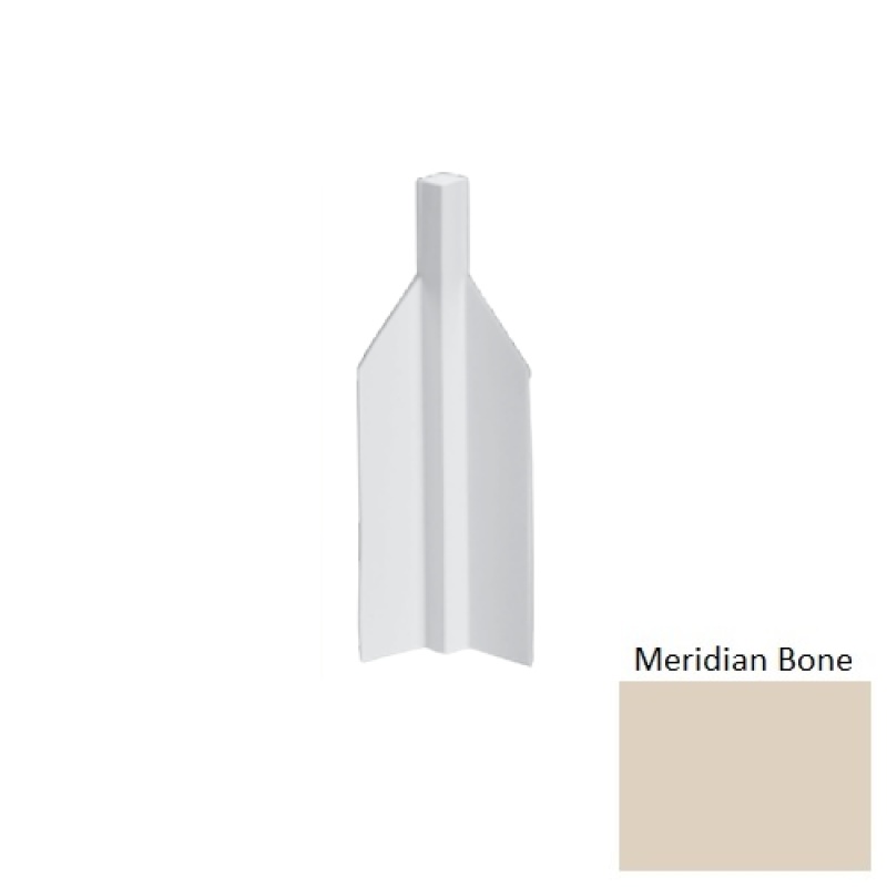 Mcb Meridian Bone Rubber Moulding / Trim - 6 1/4" Mini Inside Corner Blocks - Mini Inside Corner Blocks