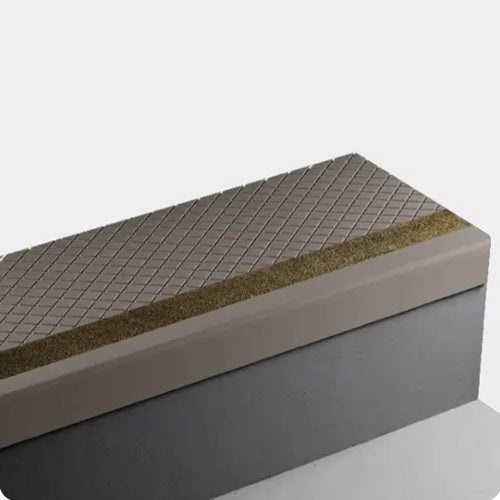 Johnsonite Poetry Plum Diamond Rubber Stair Tread