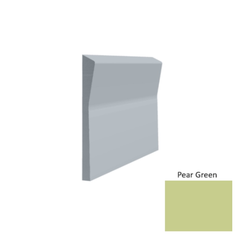 Contours #70 Valiant Pear Green Rubber Profiled Wall Base