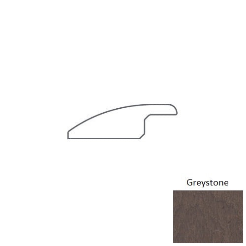 Greystone Hardwood Moulding / Trim - 2.16" X 78" Overlap Reducer - Scufresist Platinum