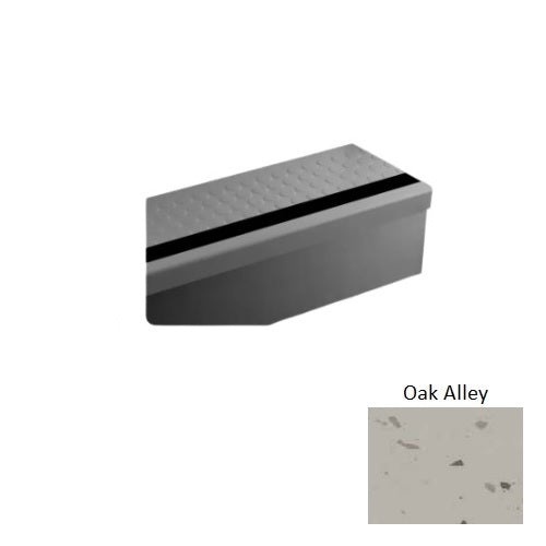 Johnsonite Oak Alley Raised Round Rubber Moulding / Trim