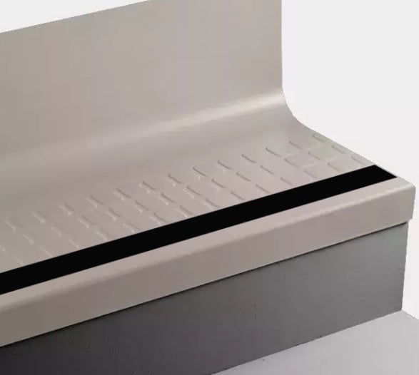 Johnsonite Canvas Raised Square Rubber Moulding Trim