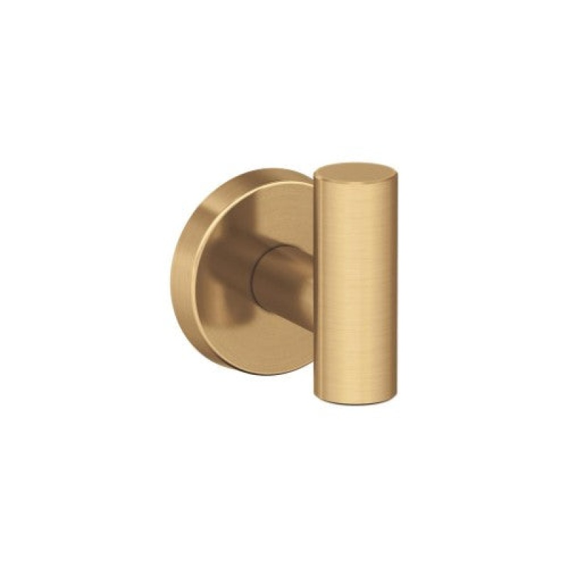Arrondi Stainless Steel Single Prong Robe Hook - Champagne Bronze - 2" (51 Mm) Length
