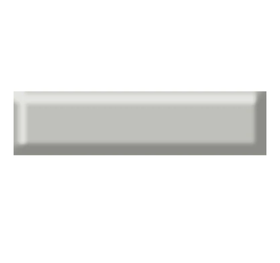Color Wave Classic Colors Feather White Glass Tile - Glossy
