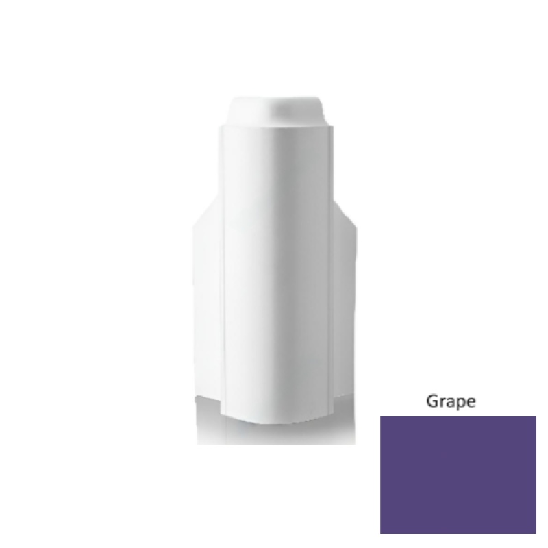 Roppe Grape Rubber Outside Corner Block