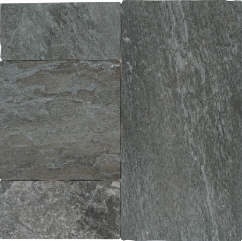 Nativa Nero Multiformato Set Porcelain Tile - Matte