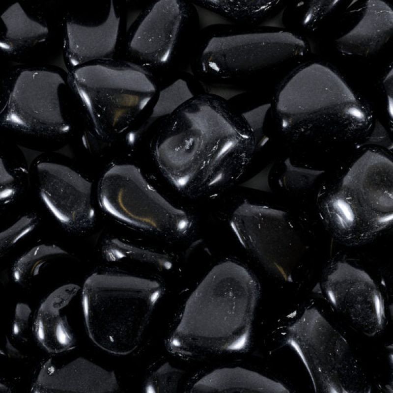 Black Agate Medium Loose Pebble