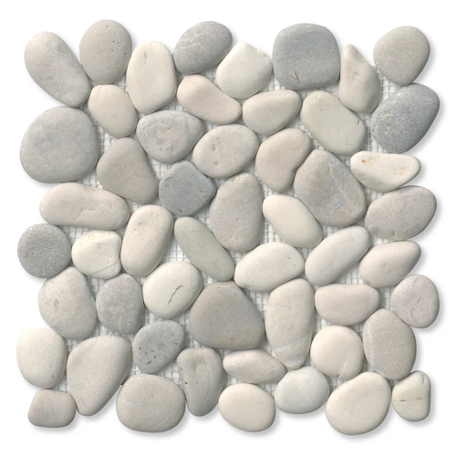 Pebble Cloudburst Mosaic - Perfect Pebble - Natural