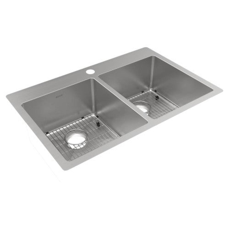 Elkay Crosstown Stainless Steel Double-Bowl Kitchen Sink