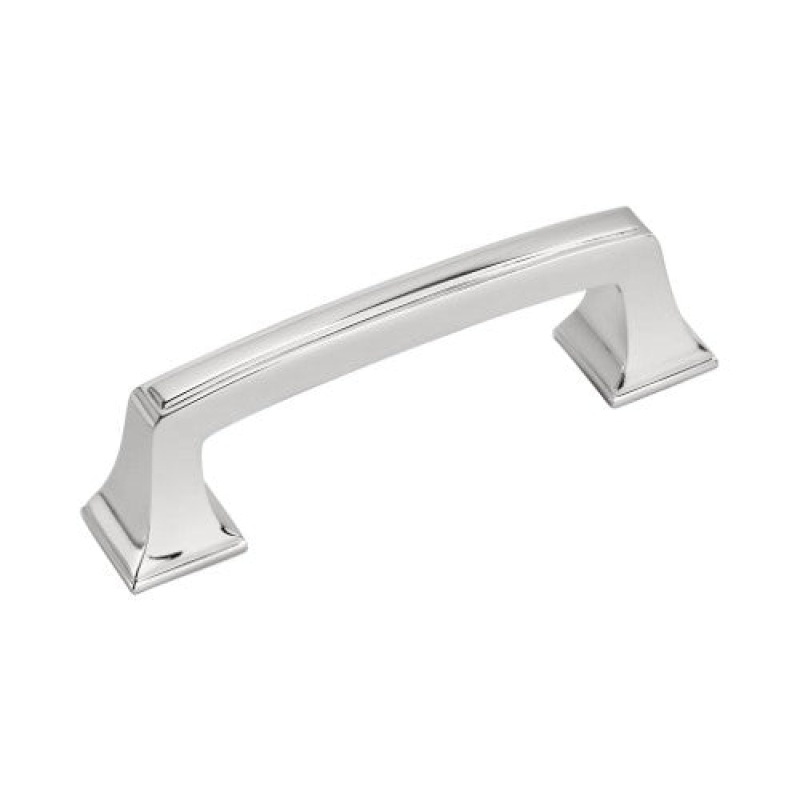 Mulholland Zinc Bar Cabinet Pull - Polished Chrome