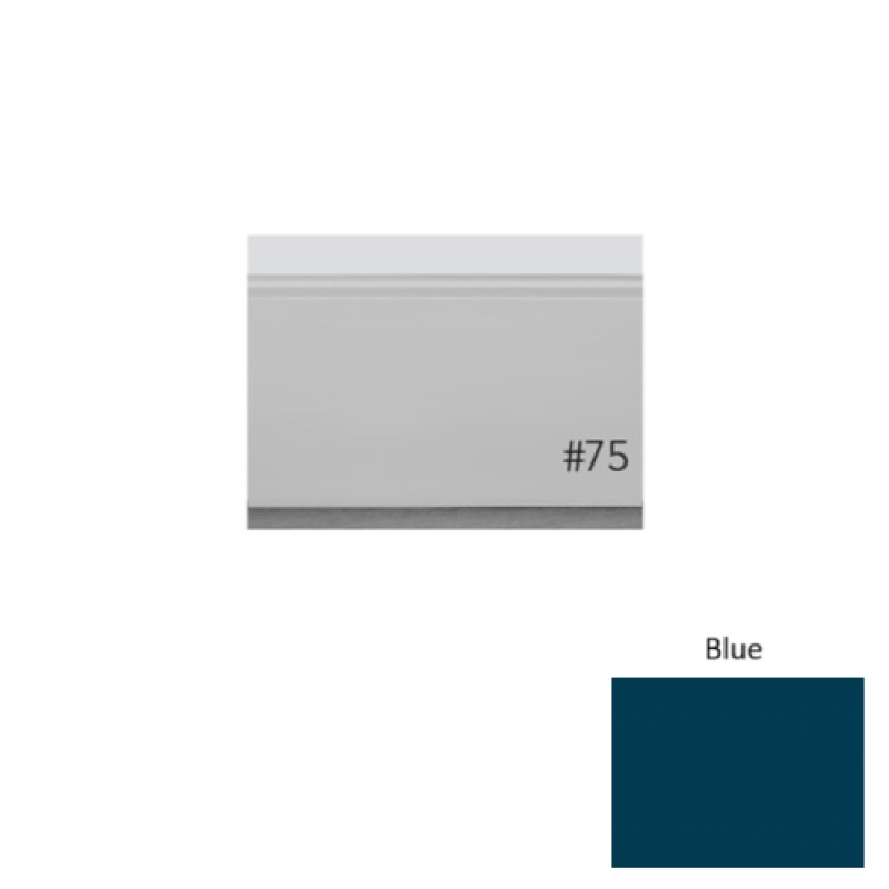 Roppe Pinnacle Plus #75 Level Blue Rubber Wall Base, 3" x 8 Ft
