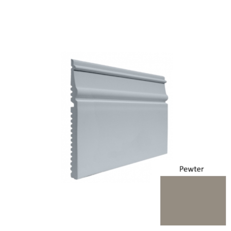 Contours #55 Nobility Pewter Rubber Profiled Wall Base