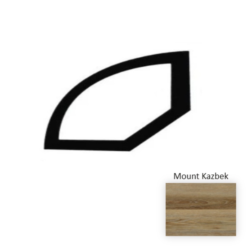Sierra Mount Kazbek Luxury Vinyl Moulding / Trim - 94.5" Quarter Round - Embossed