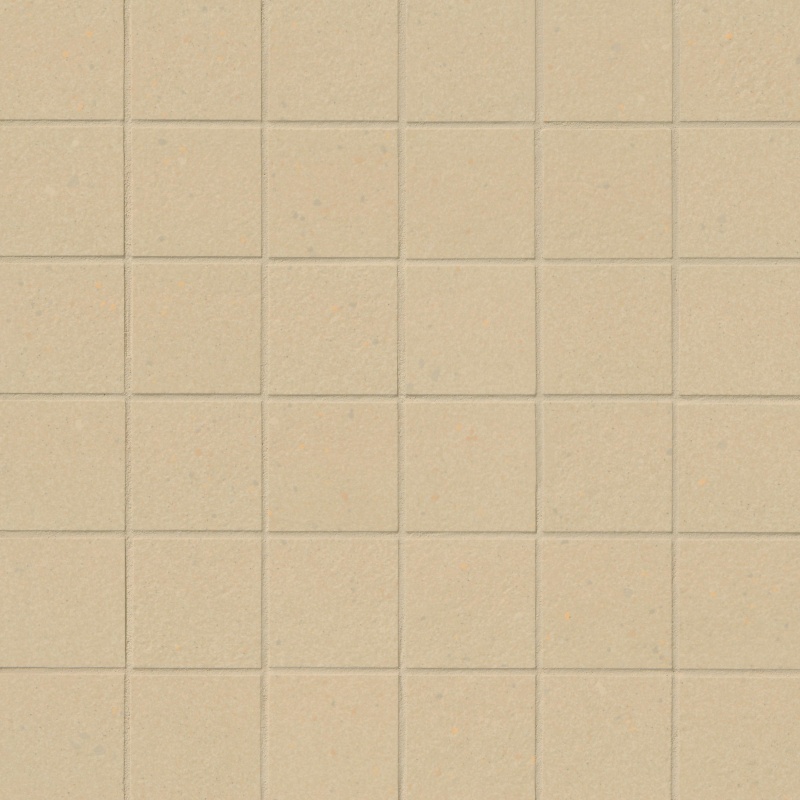 Architecta Beige Porcelain Mosaic - 2" X 2" - Matte