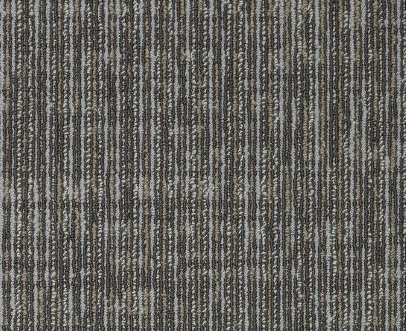 Clearance Sale! Successive Dark Brown Nylon Carpet Tile - Pattern - 18" X 36"