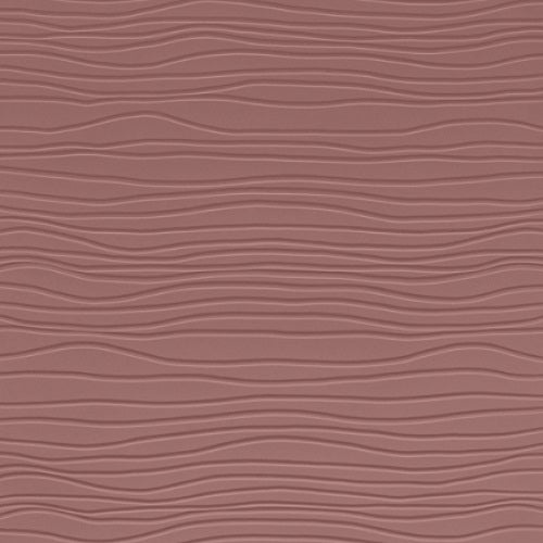Johnsonite Sailor Red Bamboo Solid Color Rubber Tile - Textured - 24" X 24"