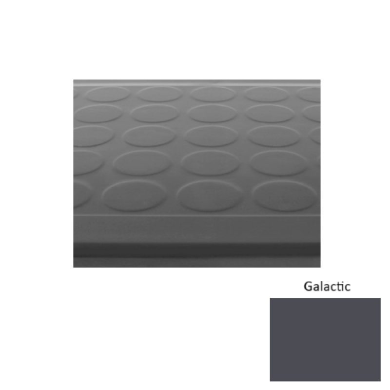 Solid 92 Galactic Low Profile Raised Circular Rubber (Sq) Stair Tread - Textured