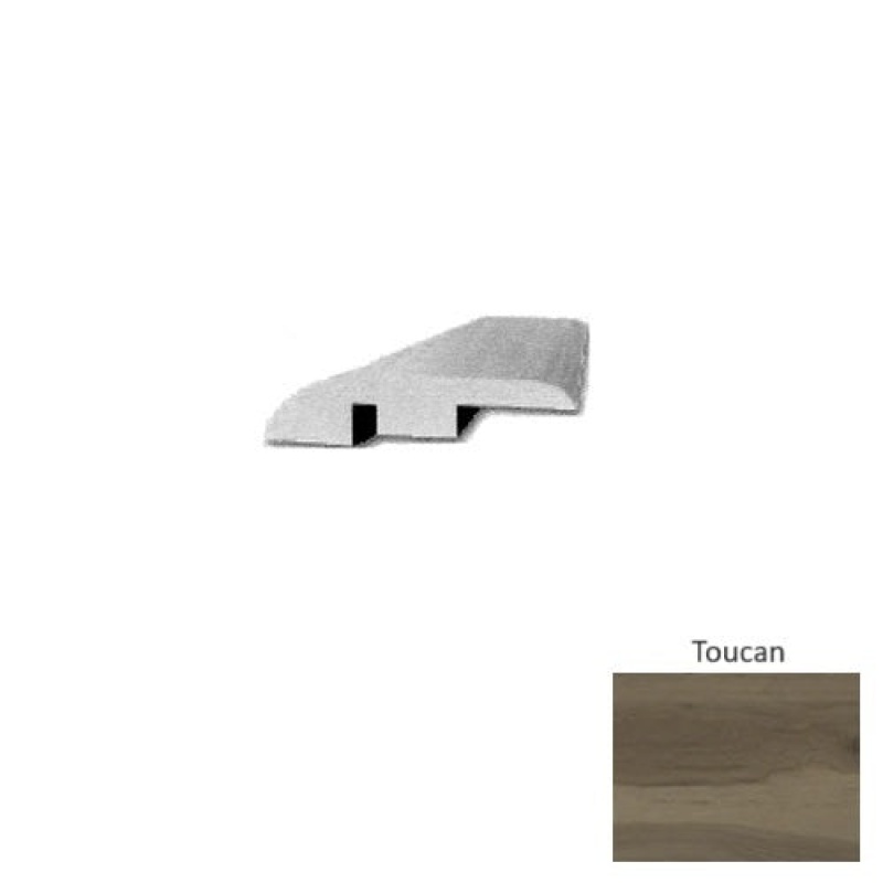 Performer Plus Toucan Luxury Vinyl Moulding / Trim - 94" Reducer - Ceramic Bead