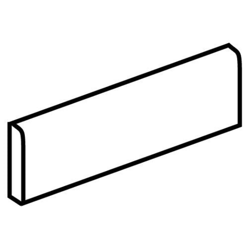 St. Germain Chocolate Porcelain Floor & Wall Trim - 3" X 12" Bullnose - Matte