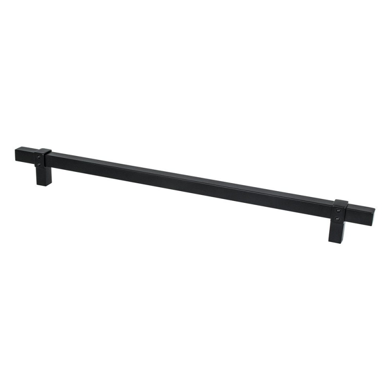 Berenson Rivet Rebel Aluminum Appliance Pull - Matte Black