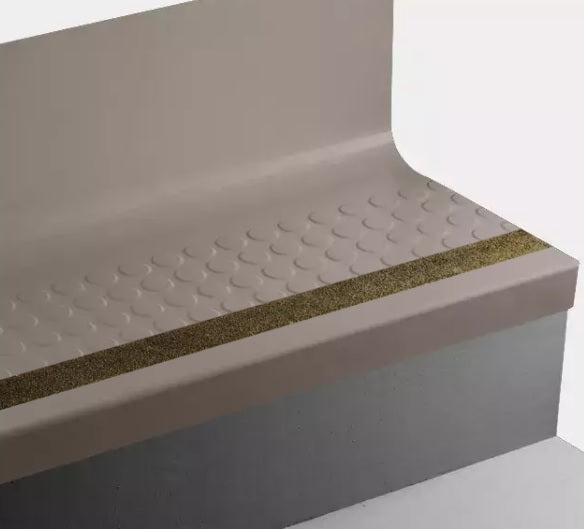 Johnsonite Saddlebrook Raised Round Rubber Moulding / Trim