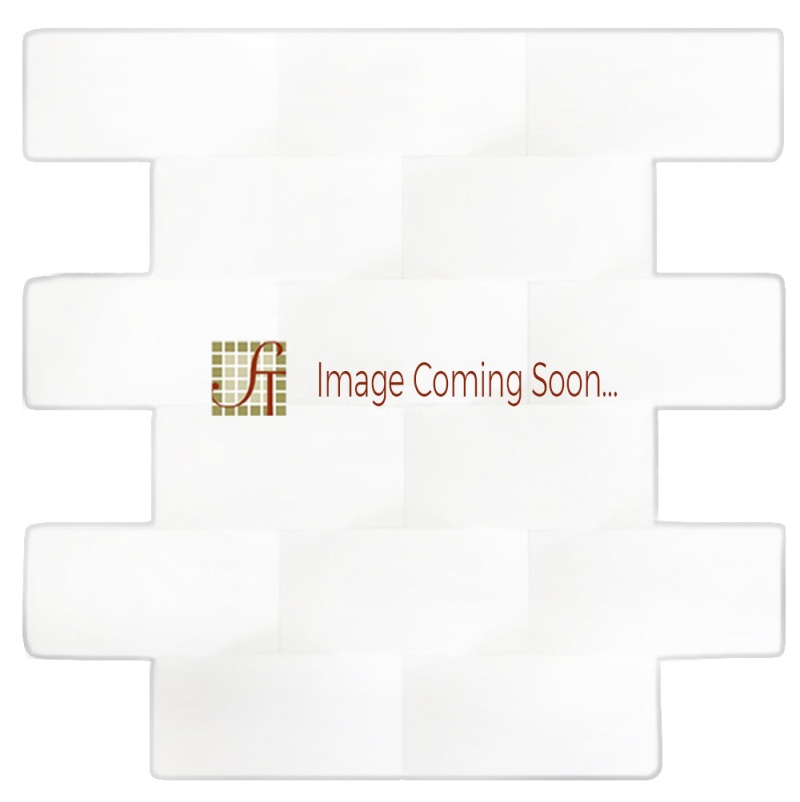Calacatta Gold Marble Mosaic - 2" X 4" Wavy Brick