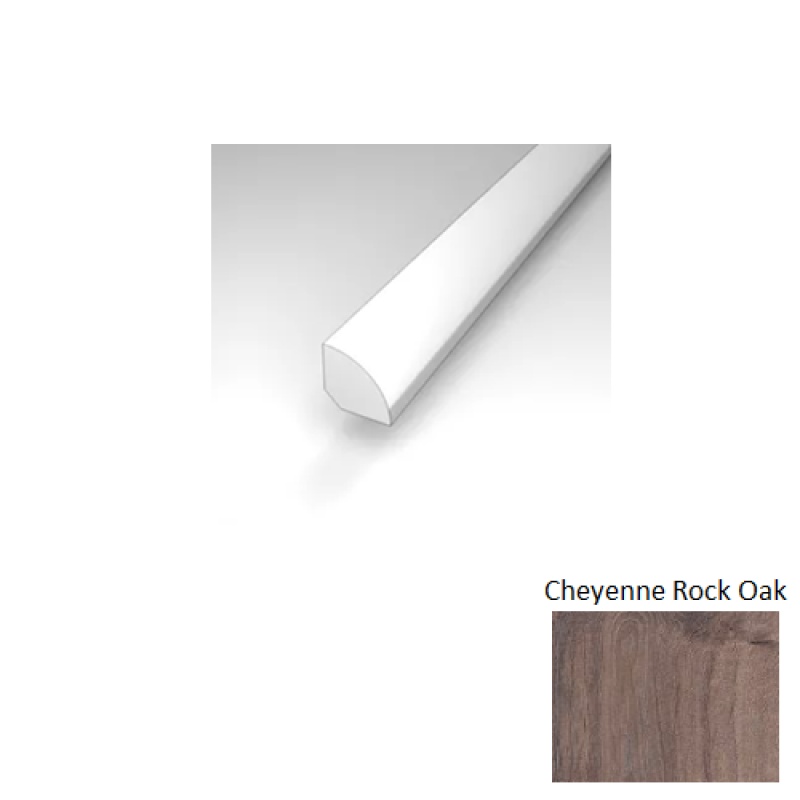 Chalet Vista Cheyenne Rock Oak Laminate Quarter Round Trim