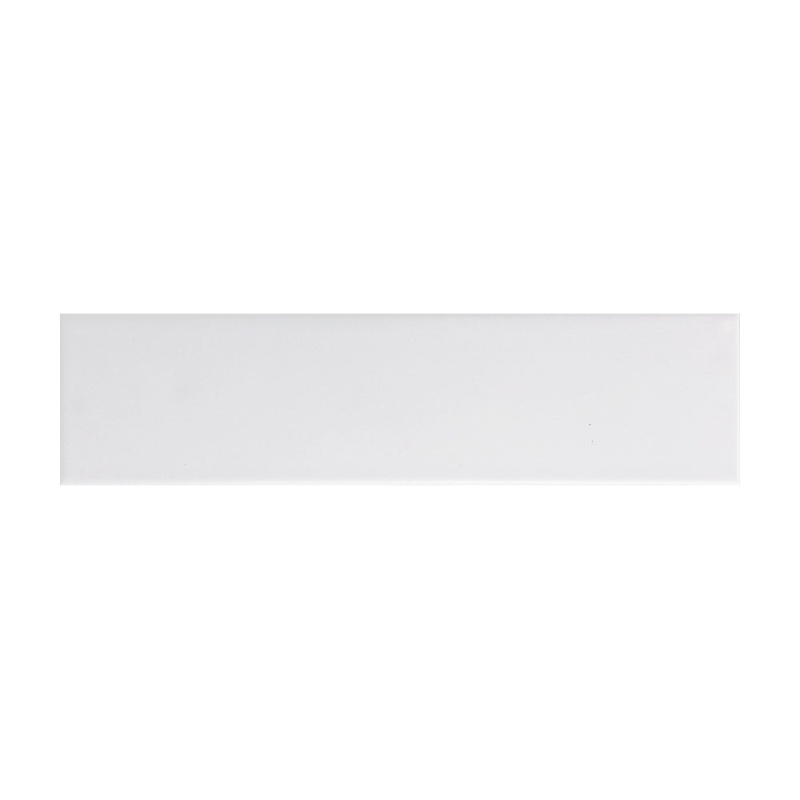 London Metro Mayfair White Ceramic Tile - Satin Matte - 3" x 12"